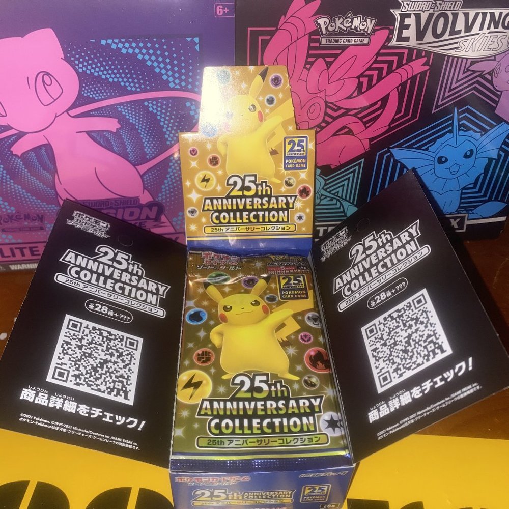 Japanese Pokemon 25th Anniversary Collection Booster Pack